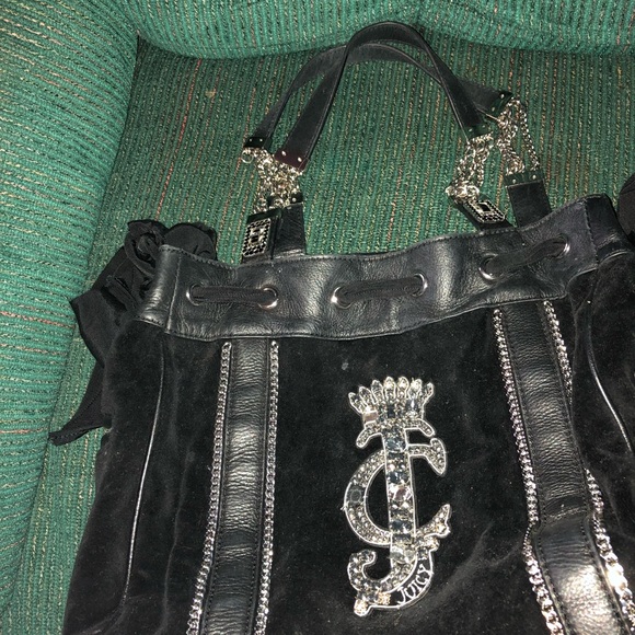 Vintage Rare Y 2K Juicy Couture rhinestone handbag - Picture 2 of 6